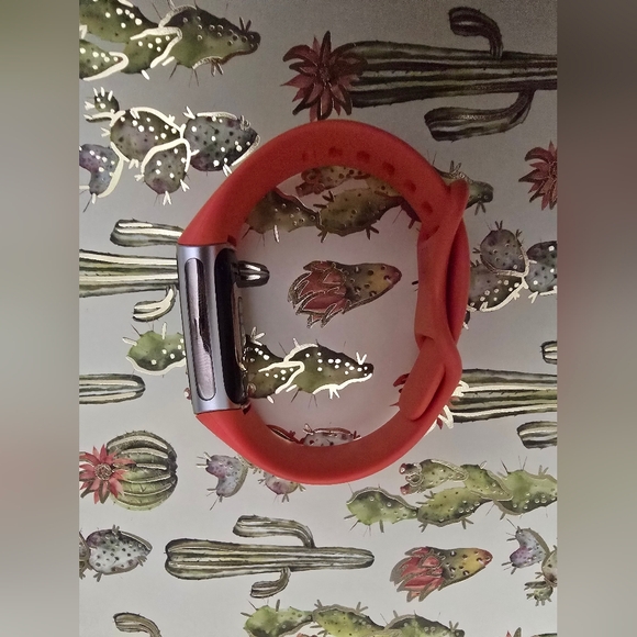 Fitbit Red Smartwatch - Picture 5 of 7